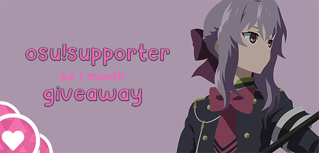 💯 Time for another supporter tag giveaway 💯
➥ to enter simply follow and retweet this
➥ 6 people will be picked randomly with a tool
➥ + proof
⭐️ Good luck everyone ⭐️