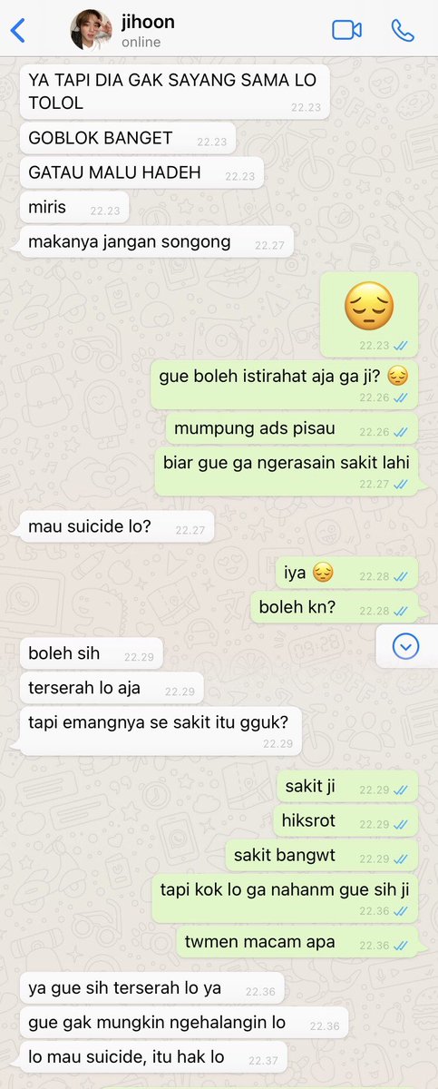 jestarine's tweet photo. 198 — still continue

tw // mention of suicide https://t.co/Qoa9PtHHw0