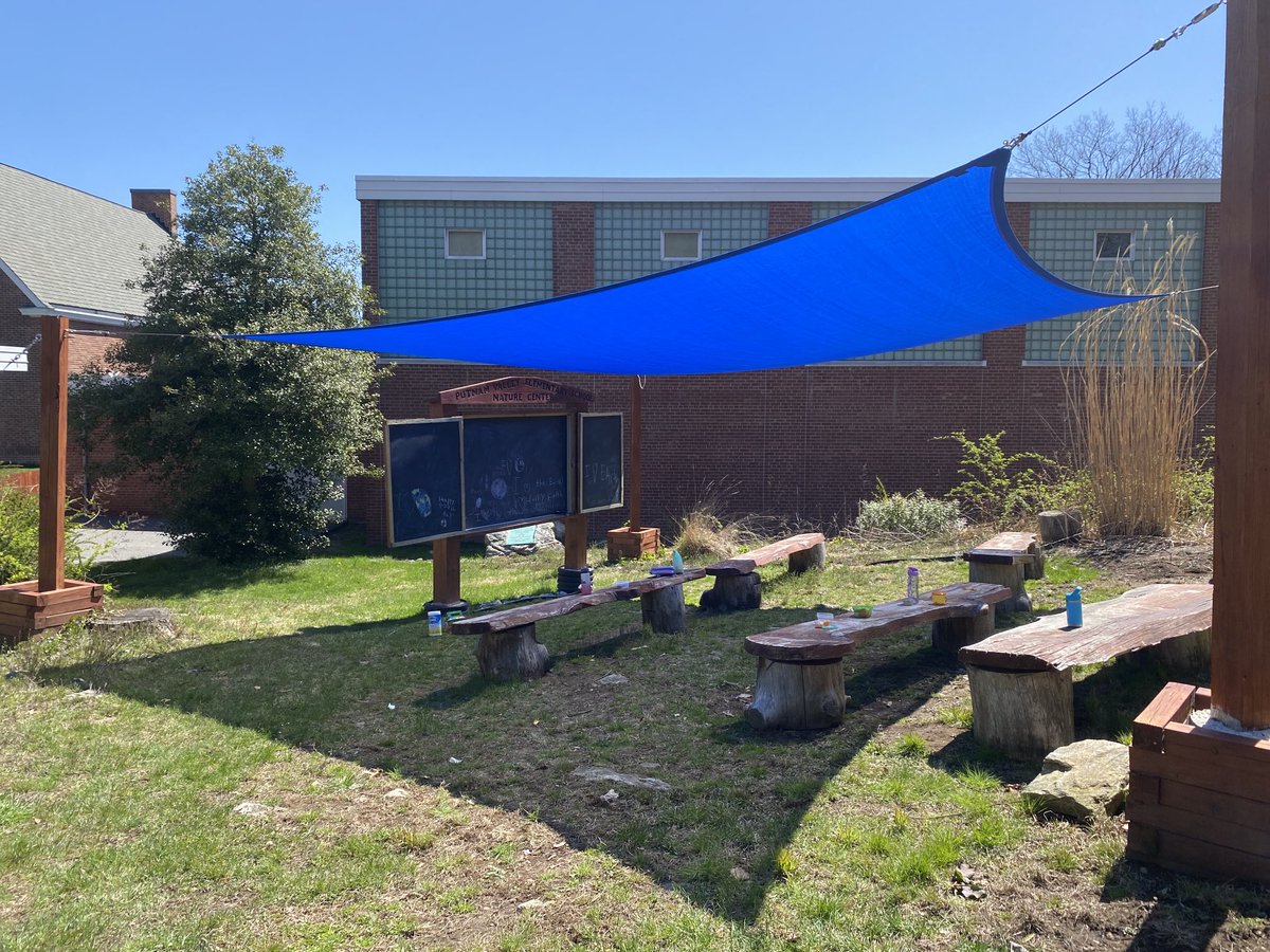 DrMPodestaMcD's tweet photo. Our PVES second graders are celebrating Earth Day with their special parent guests! The Outdoor Learning Center is back in use with many signs of spring! 🌎 @jluft1 @JackieLevinePV @44natalie @PutnamValleyCSD @apjpicco https://t.co/Zib9wk3I0j