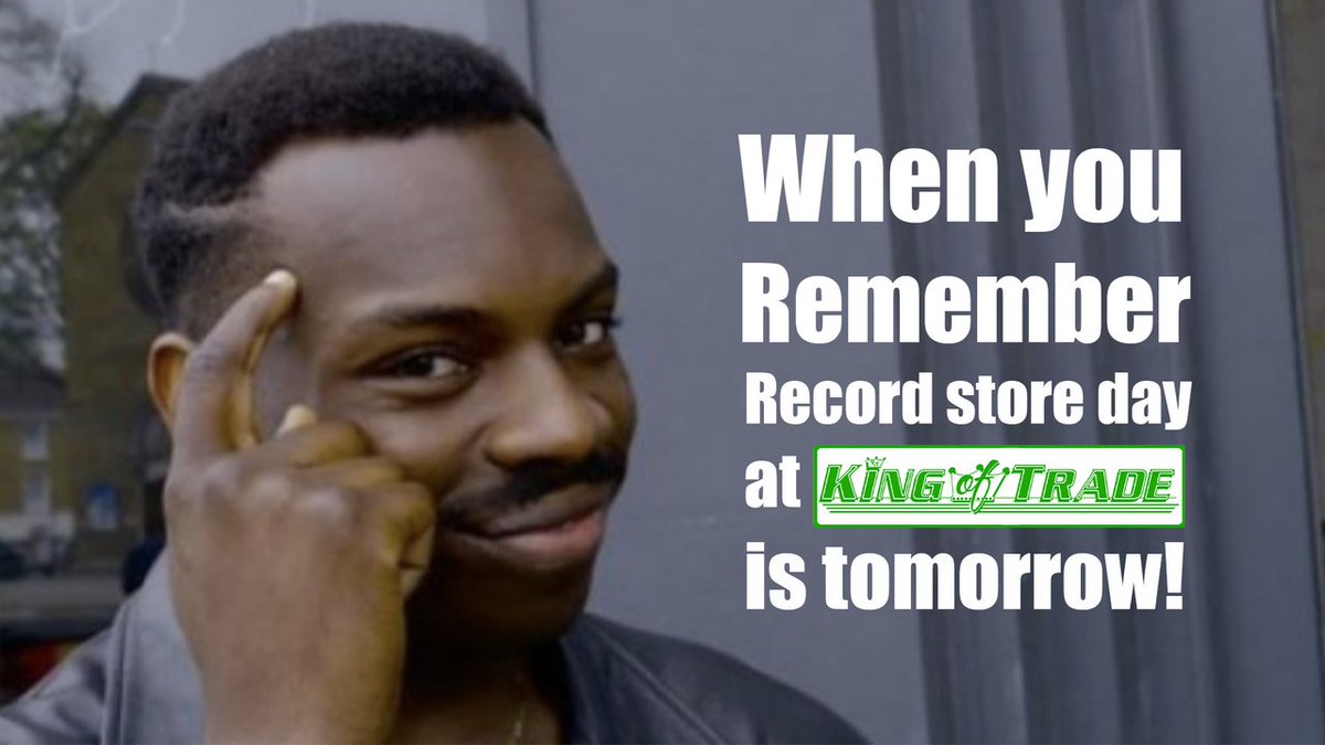 kingoftradeleth's tweet photo. Who's showing up tomorrow?
Make sure to get there before the line starts!
We open at 10.

#RecordStoreDay #RSD https://t.co/hlEFu6ctzo