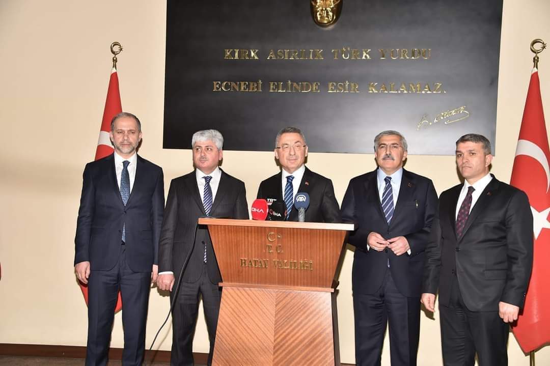 HaberHty's tweet photo. Cumhurbaşkanı yardımcısı Hatay'a geldi.
Cumhurbaşkanı Yardımcısı Fuat Oktay, bir dizi temaslarda bulunmak üzere Hatay’a geldi.
Haber Detayı: https://t.co/T6j34Cqvtc
#Hatay #FuatOktay #Antakya #MOBSAN #Cumhurbaşkanlığı https://t.co/UbK7o54DPb