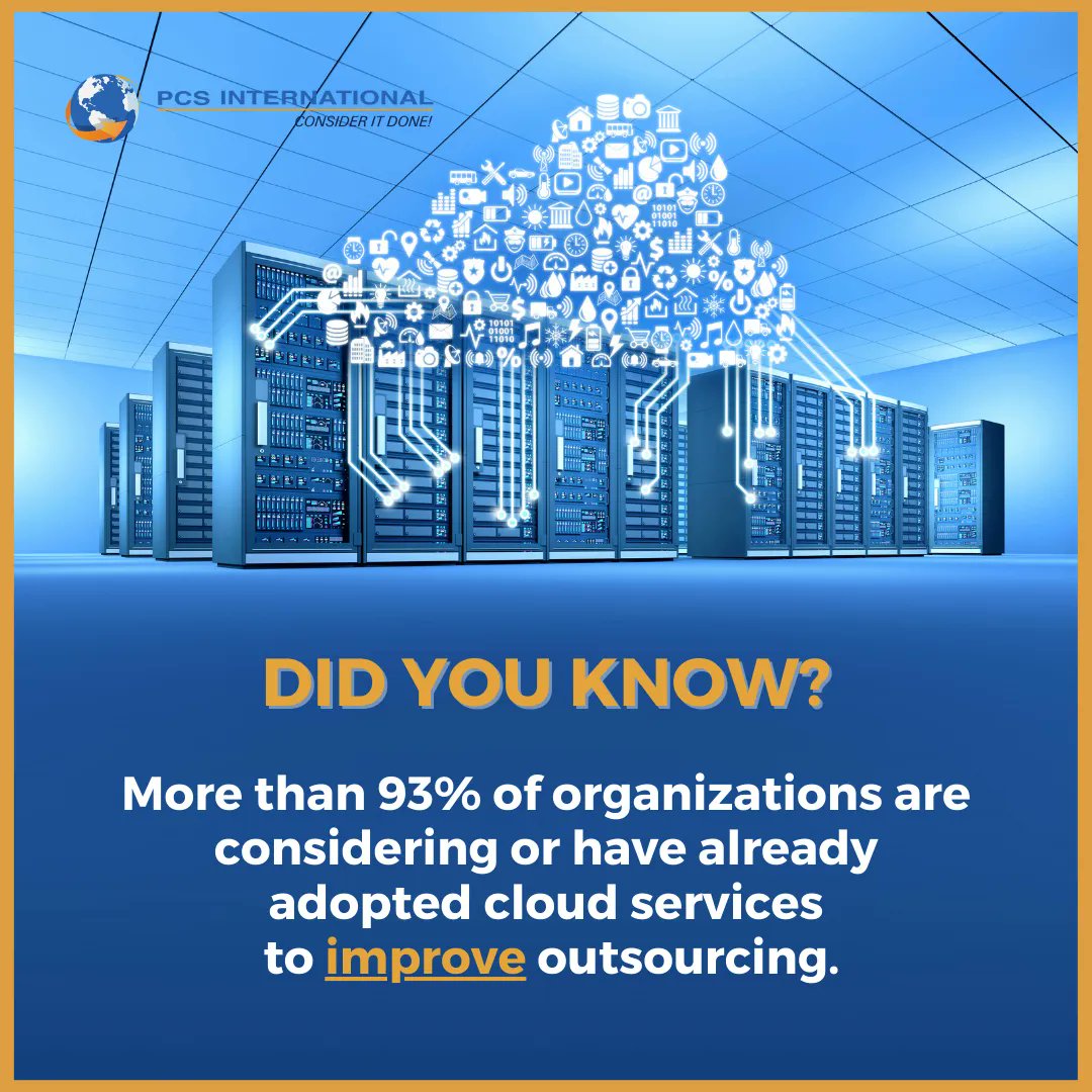 PCSINTL's tweet image. #mspfacts​

The move toward cloud technology will help companies of all kinds become more capable and responsive while allowing them to rapidly expand their offerings in existing and new markets.​

Source:
Fortunly​

Have you made the move? If not, we’re happy to help you out.