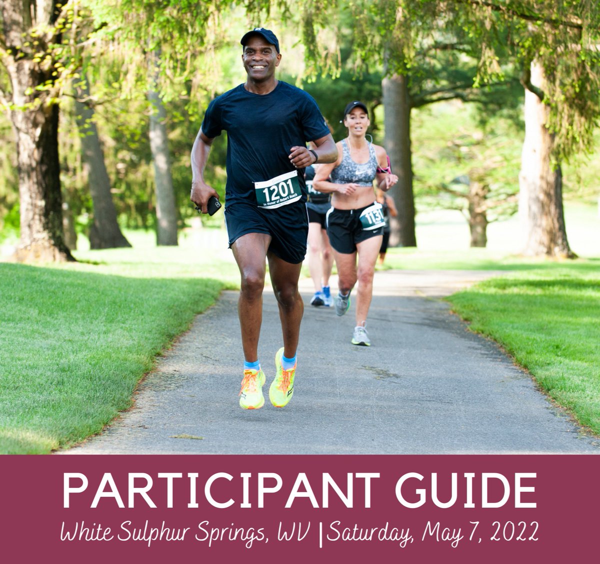 ResortRaces's tweet photo. Runners, please take some time to review your 2022 Greenbrier Half Marathon Participant Guide, which features all of the race weekend information you need. 

Details at https://t.co/pHILbLnncA.

#GreenbrierHalf #GreenbrierHalfMarathon #RunWV https://t.co/1k4uDX5XUK