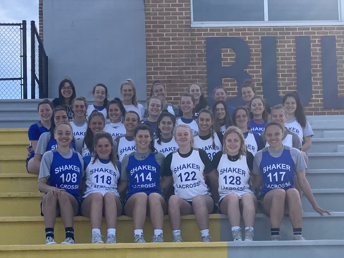 <a href="/ShakerBlueBison/">ShakerAthletics</a> Great practice this AM at Bullis.