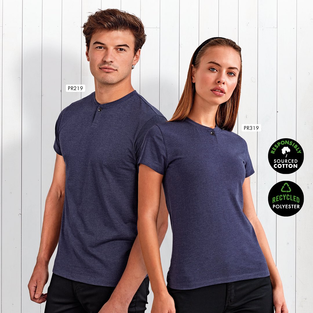 ‘Comis’ sustainable Tees casual styling sustainably sourced.Available in 5 colours #sustainable #tee #workwear #premierworkwear #premierclothing