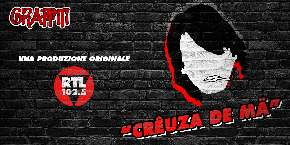 🎧 Su RTL 102.5 PLAY è disponibile # CreuzaDeMä, il nuovo episodio della serie in podcast originale #Graffiti

Francesco Taranto e Massimo Lo Nigro raccontano il rapporto tra #FabrizioDeAndré e la sua amata #Genova ❤️
👉 rtl.it/notizie/artico…