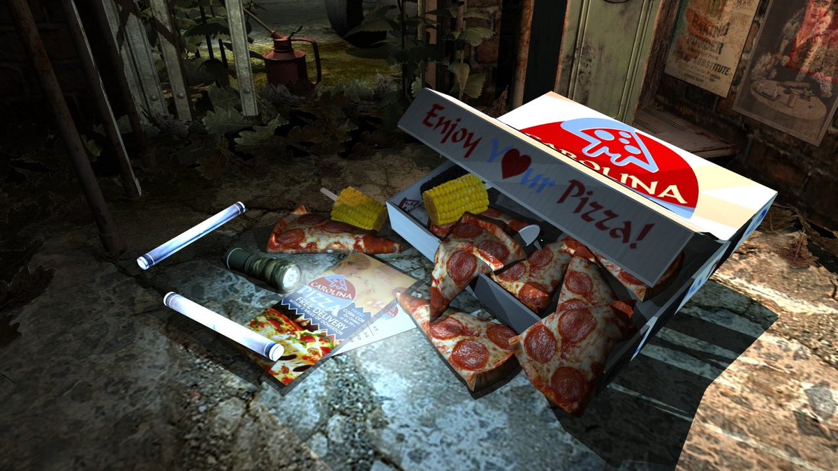 jonathanboakes's tweet photo. 🍕Unfortunately the pizza delivery has been sabotaged by the Dark Fall. 👻
5 second rule? #haunted #pizza #vintage #pointandclick #dowertonexperiment #GameDev #FridayVibes https://t.co/ZthFsOOGV4