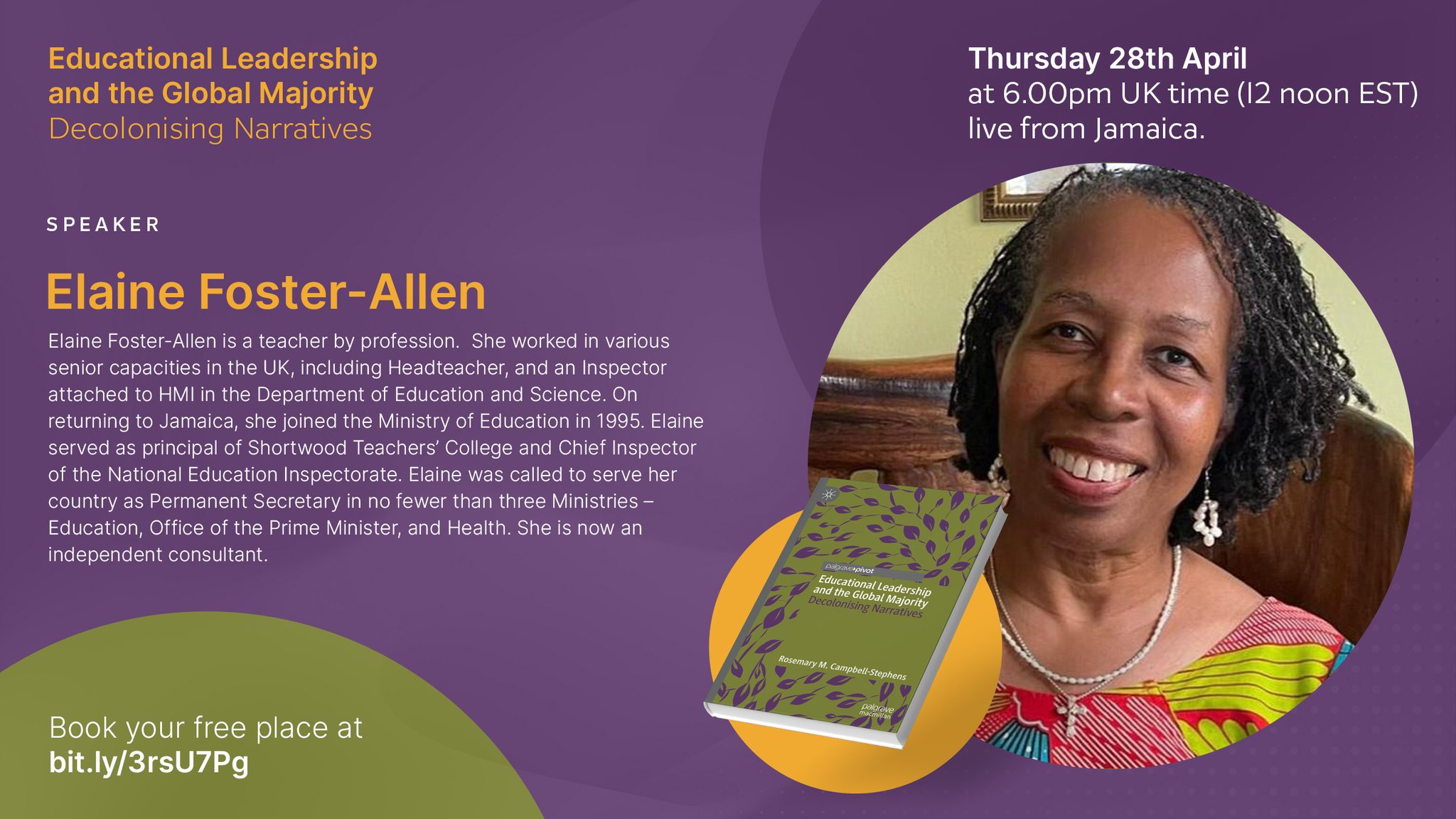 Rosemary CampbellStephens MBE on Twitter "Elaine FosterAllen former