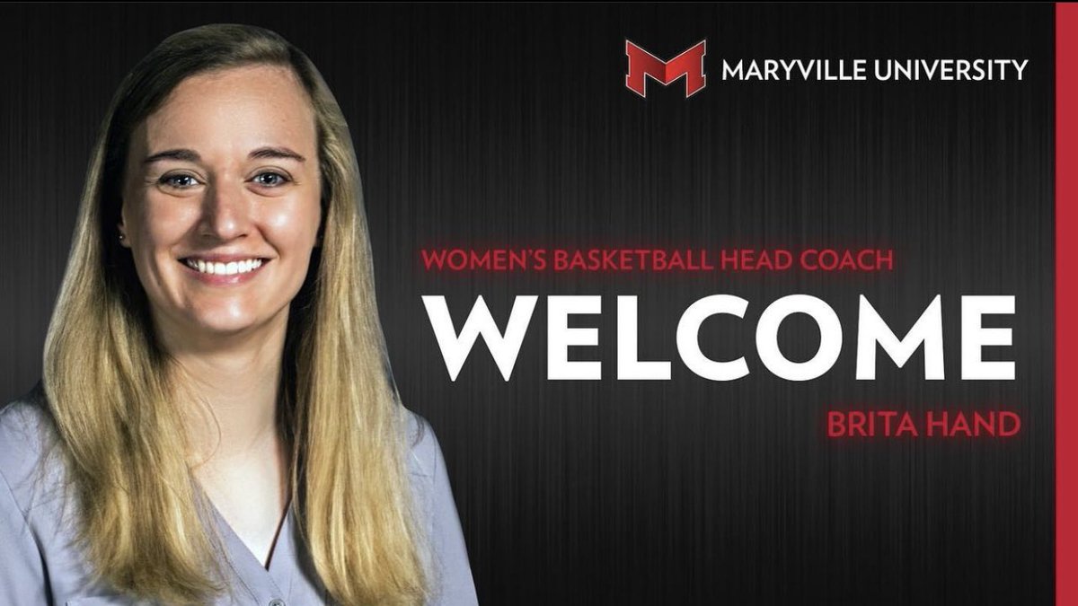 #SaintsNation please help us welcome our new leader and Head Coach, <a href="/BritaHand/">Brita Hand</a> to the family! #BigRedM #MUWBB 🏀🐾