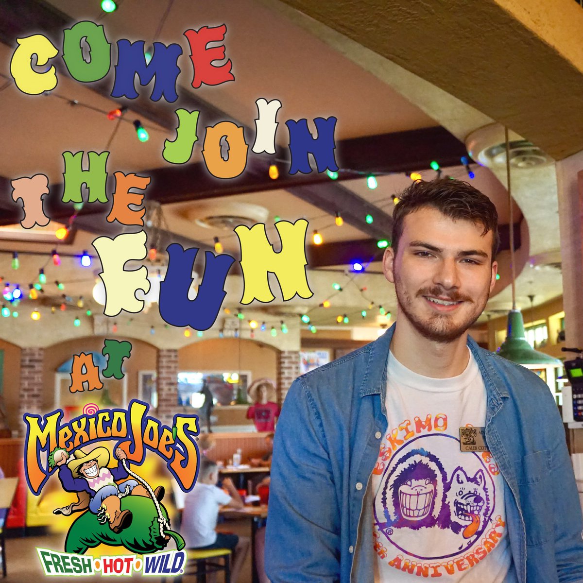 Want to be a part of the Mexico Joe’s family? Come #WorkAtJoes and join the fun! View all open positions at Mexicojoes.com/jobs