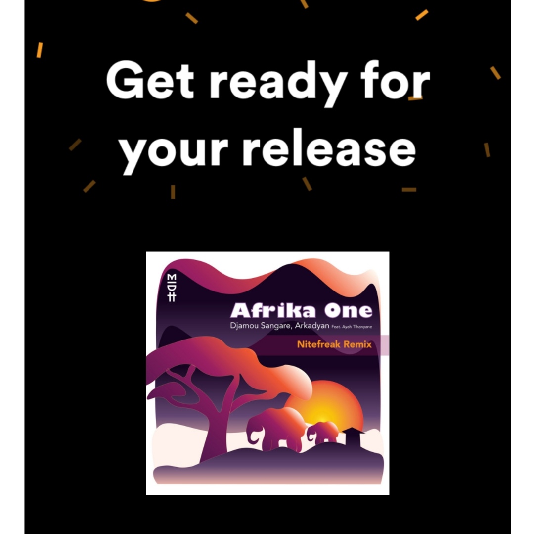 nitefreakdj's tweet photo. @Spotify dropping a reminder #ziyakhalamanje out on @Harrysindahouse Afrika One (Nitefreak Remix)
Shoutout @DjamouSangare, Ayah thlayahane, Arkadyan
#Afrohouse #madorasindahouse #DeepRootTribe https://t.co/kRt3X83luj