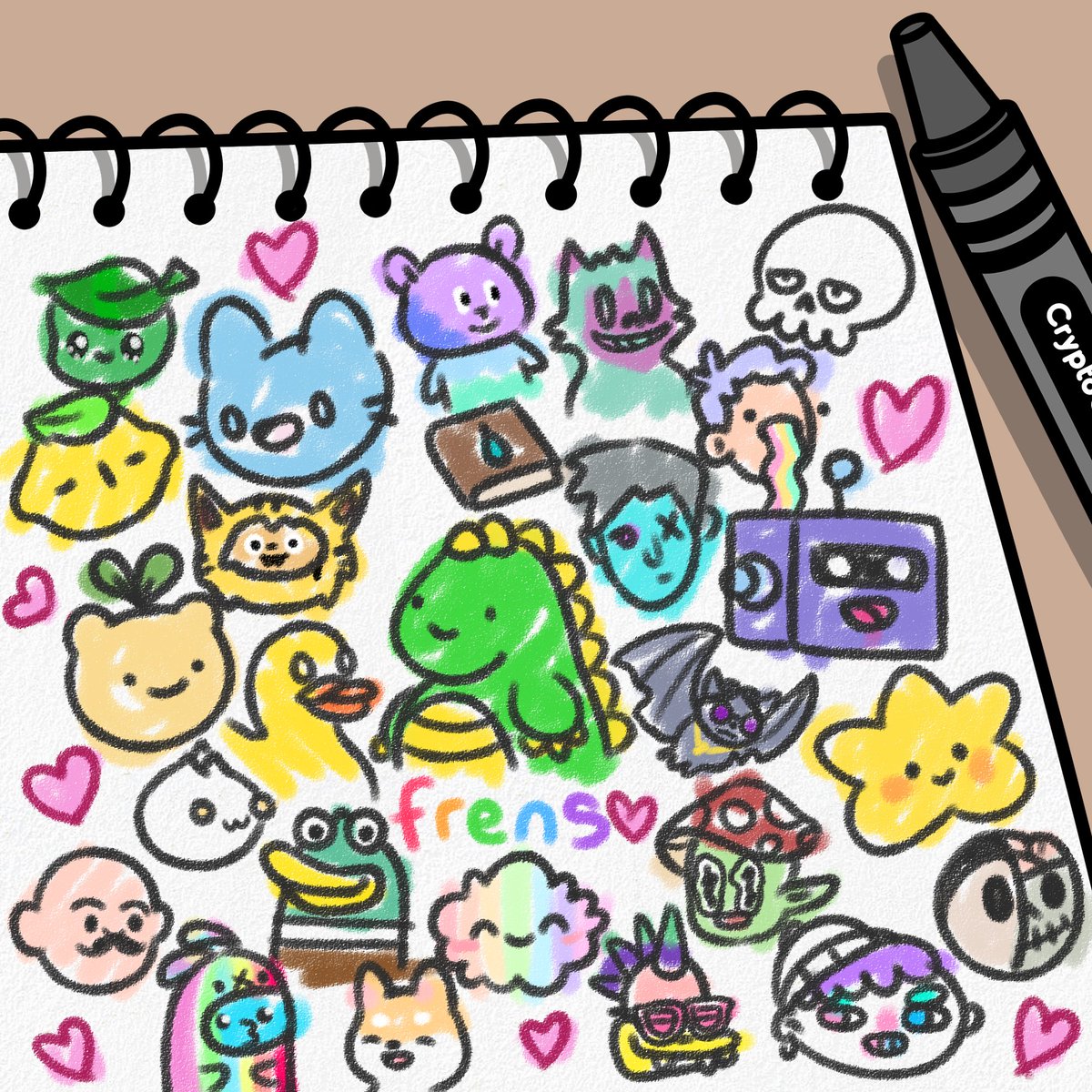 As we approach mint, we want to thank all the frens who've supported us along the way. We love you all! 💛

LAST DAY to enter our Public Raffle!
Enter now: raffle.crayzillas.com

🎉 We still have WL to give away! RT, like, follow and tag frens to be considered!