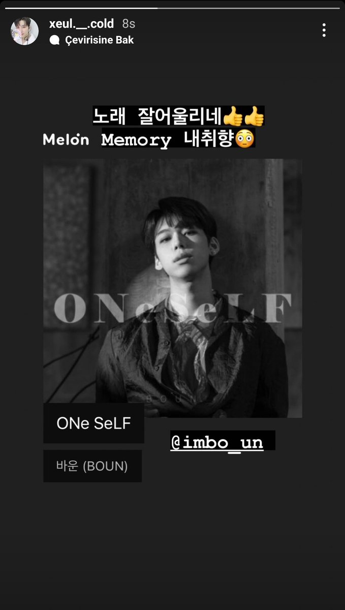 targeturkey's tweet photo. [🥺💗] Seulchan instagram hikayesinde Boun'un yeni albümünü paylaştı!😭💗 https://t.co/MWRmoFE4n9