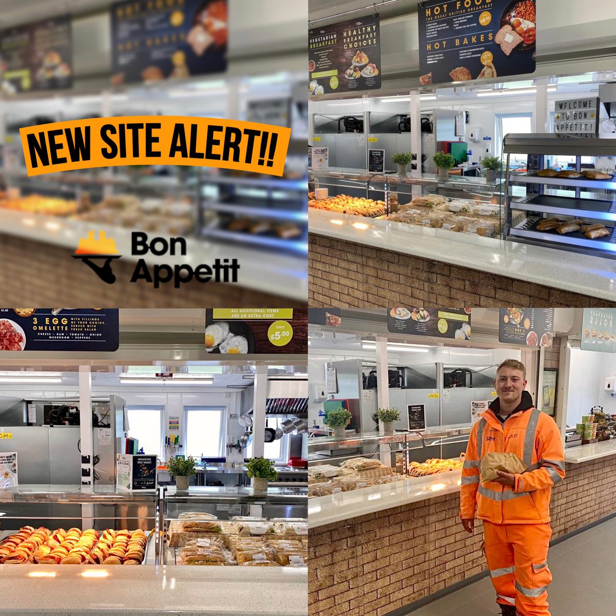 New Site Alert! We are proud to announce we will be expanding the Bon Appetit family and opening a new location for EKFB based at Greatworth Green Tunnel, We look forward to continuing this partnership and keeping our hard working customers fuelled!

#newsite #construction