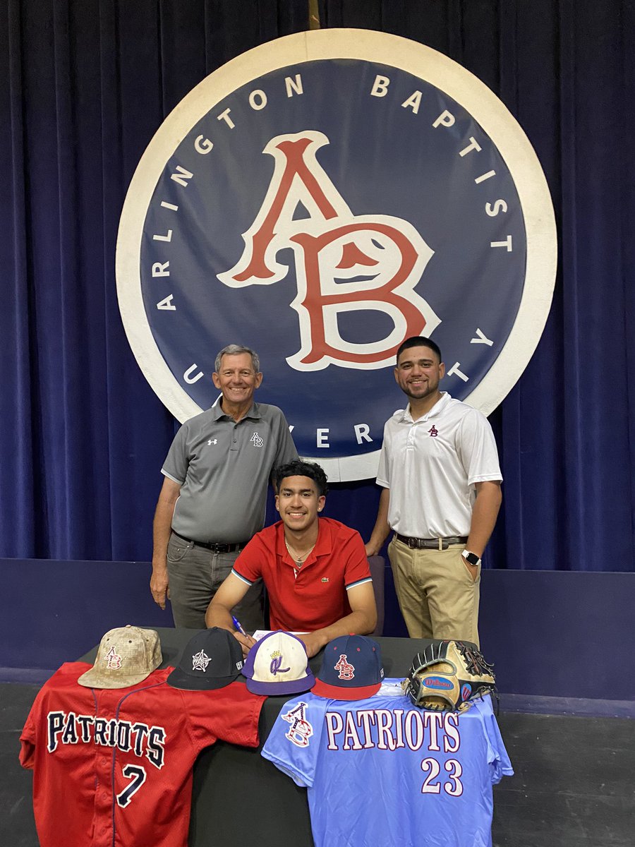 WestMesquiteBSB's tweet photo. TWO of West Mesquite Seniors committed to @BaseballAbu  this week!  Extremely proud of them and this accomplishment! https://t.co/KZ7hIb5RTW