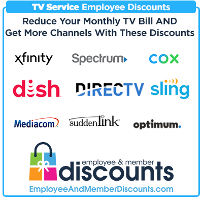 Use our employee discounts to lower your TV bill or add new channels or streaming services with offers from the top providers
TV: https://t.co/uPaC4MUvri

#Xfinity #Spectrum #Cox #Dish #Directv #Sling #Mediacom #SuddenLink #Optimum https://t.co/efK8QNsVva