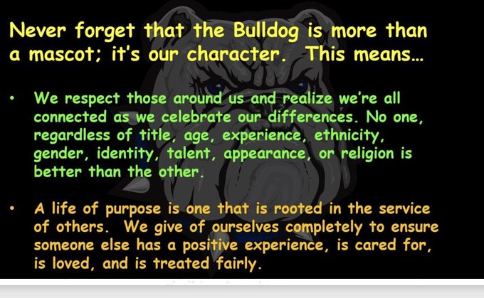 Official_BHMS's tweet photo. Spring break is ending. Regardless if there are 8 weeks left of the school year or we’re starting new in the fall, true #Bulldogs4life remember this 👇🏻. @futureacts @MikeDOstilio @DrMuscelli @jhams58 @jenny13k @MrsPancoast @ColleenLDTC @tlash630 @FrankNeit @TwpInteract @twppride https://t.co/GjTaHcF2ac