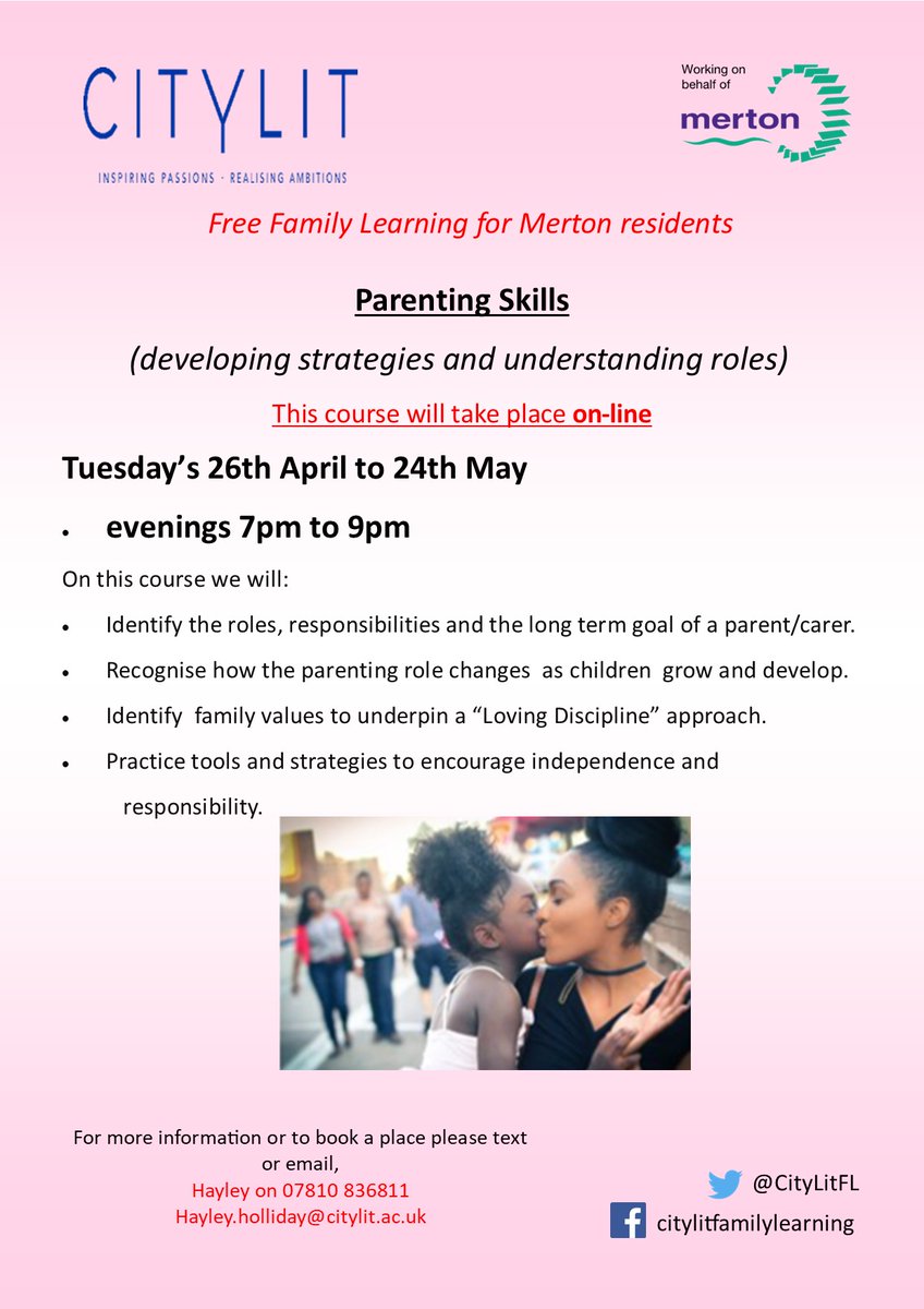 City Lit Family Learning, on line - on Zoom tweet media