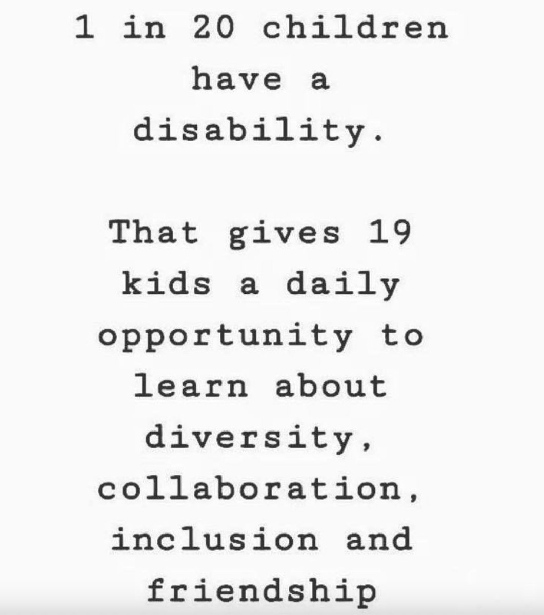 Has anyone ever asked you what happens to the "other kids in the class"? Here's your answer.... #inclusion #bettertogether #teachertwitter #spedchat