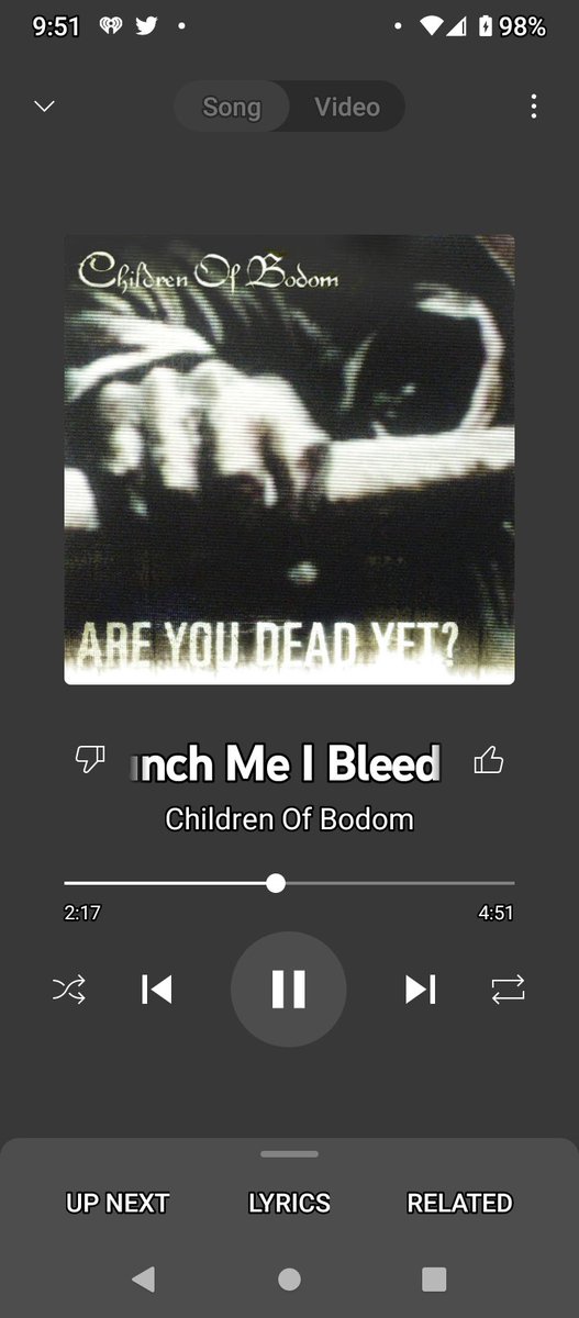 Pittsburghfan72's tweet photo. Been a Children the Bodom morning #Areyoudeadyet #punchmeIbleed #ripalexi
🤘💀🤘 @ShittersFull93 @SAVATAGEMETAL @NickZ2317 @BerserkerBill @jcastdio @CarolineRex @No1SteelerFan @miss_Rabinio https://t.co/bq1AChOH6H