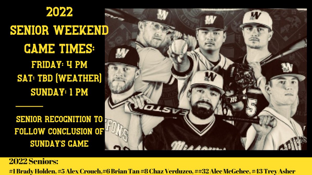 Missouri Western Baseball tweet media