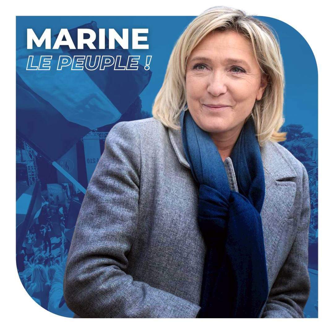 Pour une France plus juste, pour retrouver nos libertés, pour un avenir meilleur ! #DimancheJeVoteMarine 
#MarinePresidente #MarineLePen #marinelepeuple #SansLui #TousSaufMacron #TousContreMacron #Elysee2022