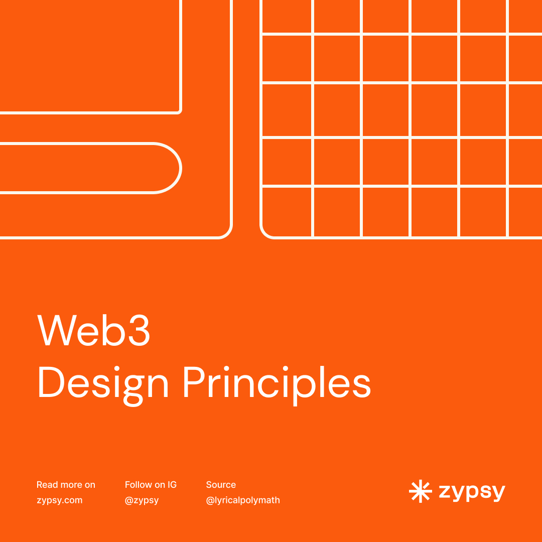 Zypsy On Twitter 5 Fundamental Design Principles For Web3 Designers