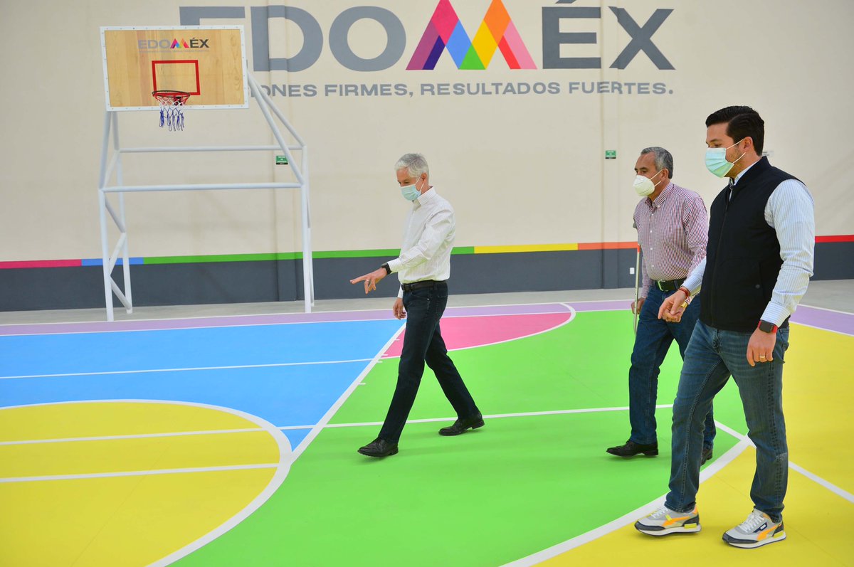 Entregamos la Unidad Deportiva #Timilpan, un nuevo espacio de esparcimiento y convivencia para todas las familias del municipio. #ViveTuComunidad