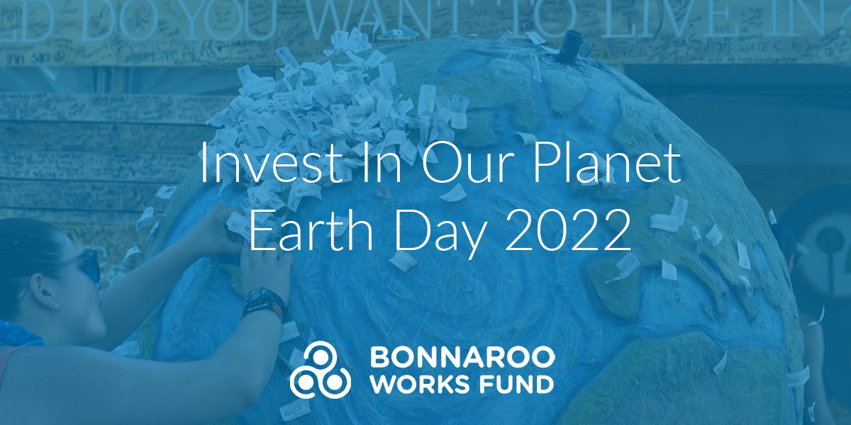 As #EarthDay2022 calls for us to #InvestInOurPlanet, we hope you’re inspired to invest your time, energy, and funds for good. Here are some ways to #RooGood and TAKE ACTION for our planet. bonnarooworksfund.org/news-resources…