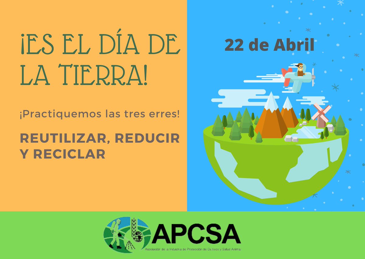 Celebremos al planeta que todos amamos, nuestra casa grande.
APCSA por el cuidado del Medio Ambiente
 #22deabril #22deabrildíadelatierra #22deabrildiadaterra #22deabrildiadelatierra