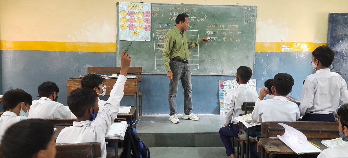 SemaltyRakesh's tweet image. #ArtOfTeaching 
Level,class or group become immaterial when one gets into art of teaching &amp;amp; craft of transaction

Teacher has wide canvas if she/he knows where to enter,where to stay &amp;amp; where to exit

Physical class is the best arena for professional growth of a teacher
#teacher