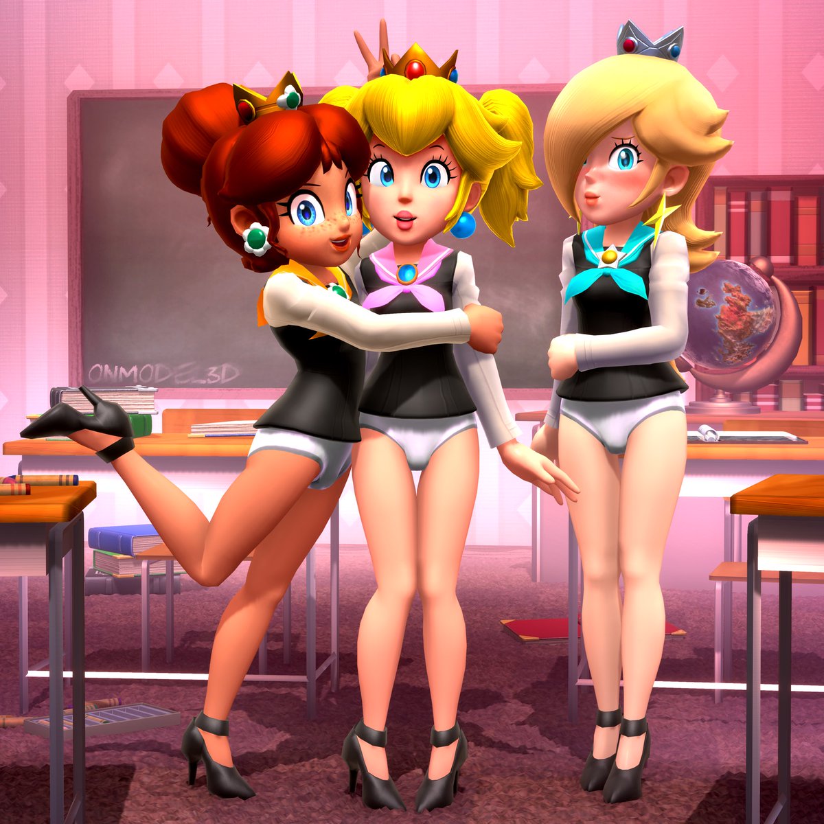 I will make you beautiful and Obedient to be my beautiful three princesses