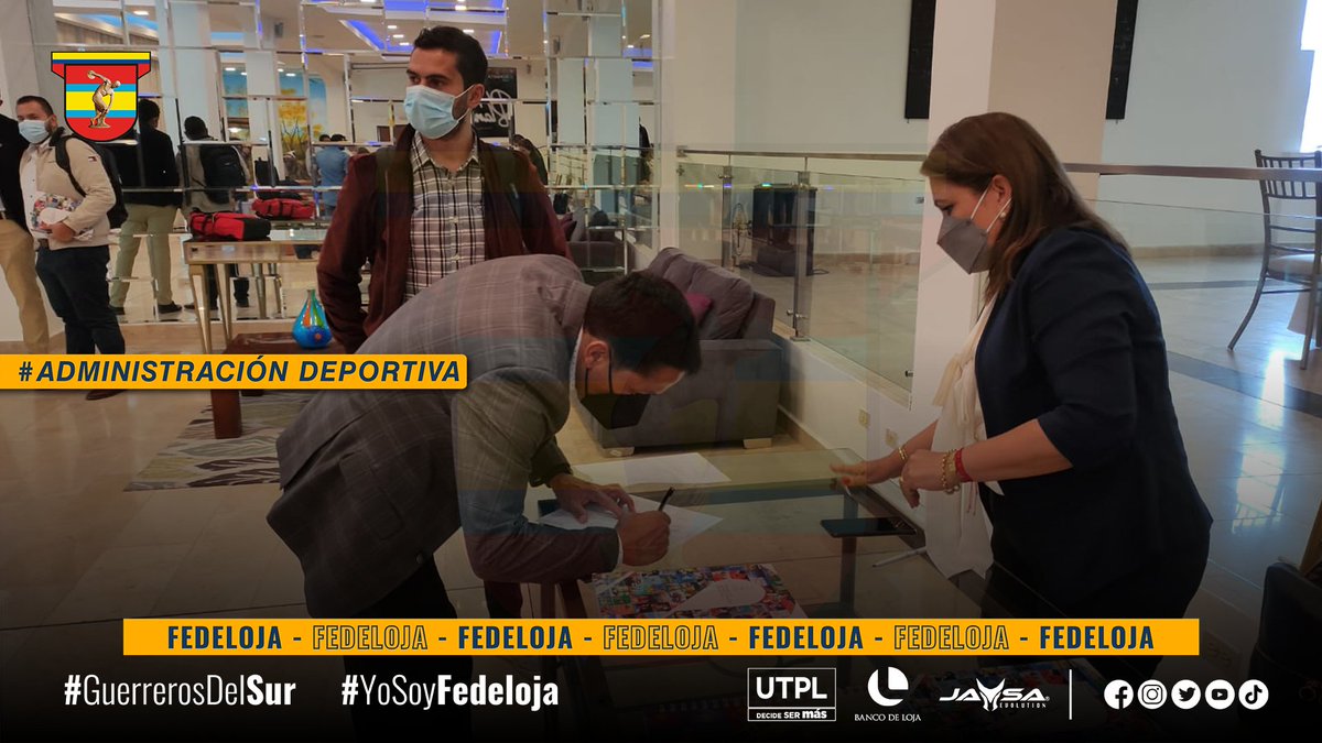 fedelojaec's tweet photo. 📸 Postales del curso de Administración Deportiva dictado por @ECUADORolimpico, y organizado por #FedeLoja 🇪🇨.

#VamosGuerreros #YoSoyFedeLoja https://t.co/cvCT9Lfwvc