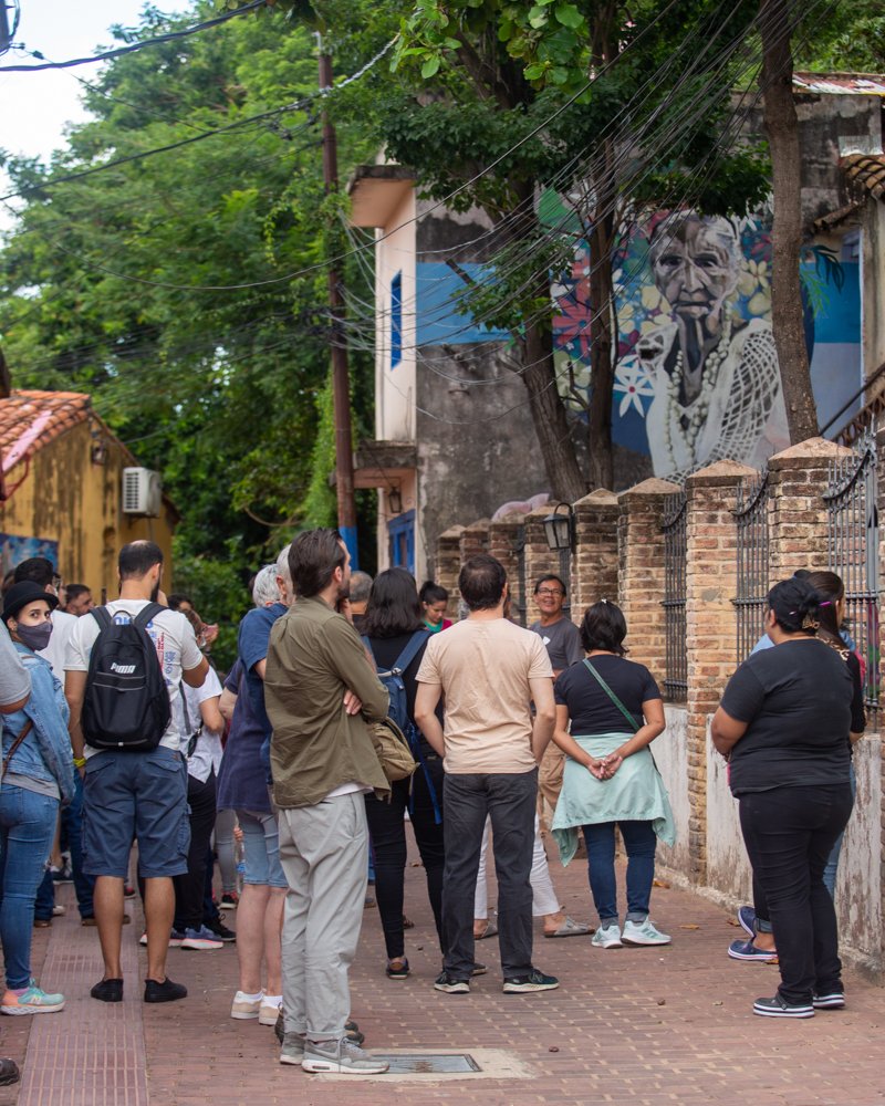 Fotociclo's tweet photo. El objetivo es que la Chacarita sea un barrio turístico y tenga la galería a cielo abierto más grande de Latinoamérica con 500 obras de arte. https://t.co/aRT3VgVH45