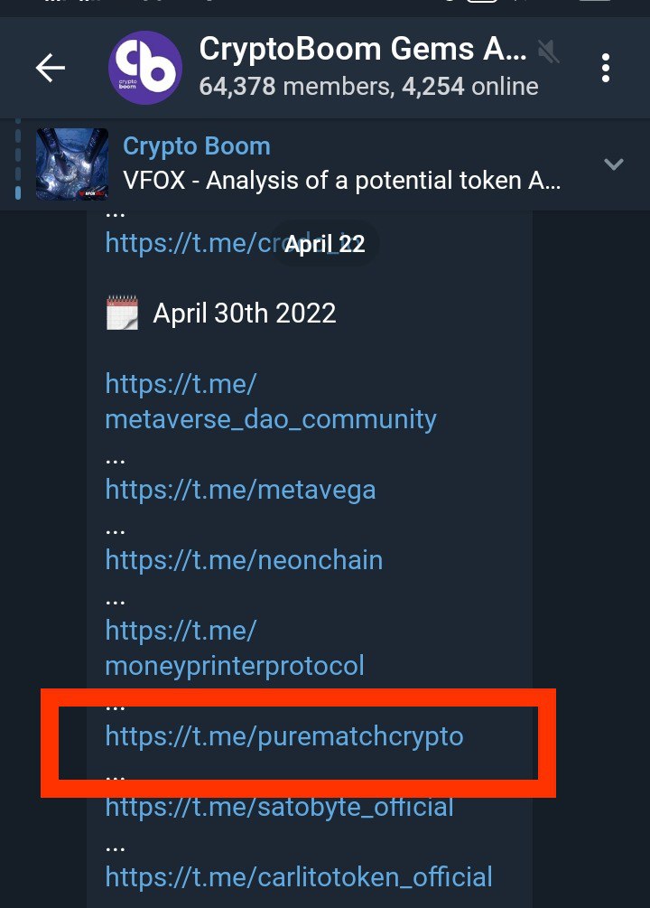 PureMatchme's tweet image. PureMatch currently on CryptoBoom Gems as One to watch out for. #defi #bitcoin #cryptocurrency #crypto #blockchain #ethereum #btc #nft #eth #cryptonews #binance #cryptotrading #cryptocurrencies #trading #cardano #d #challenge #xrp #decentralized #nfts #cryptoinvestor #dogecoin