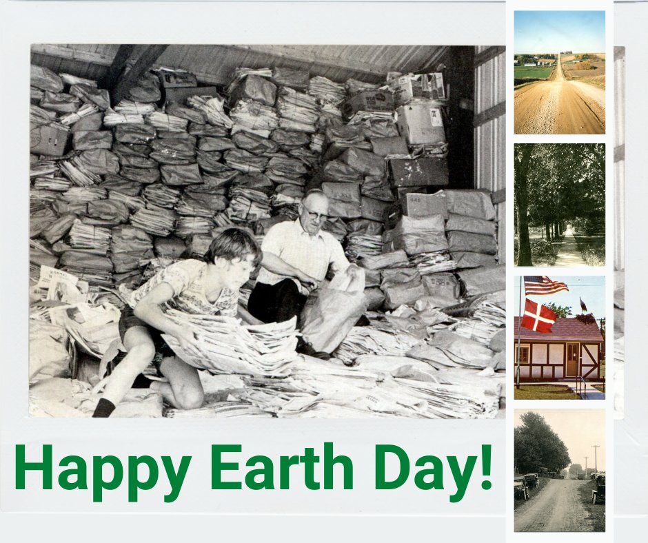 Happy Earth Day! We are thankful that our community has always been passionate about the environment.

Pictured is the Harlan Recycling Center in 1974. The center was built by the Kiwanis.

#MyShelbyCoHistory #happyearthday #recycle #volunteer #Iowa #museum #history
