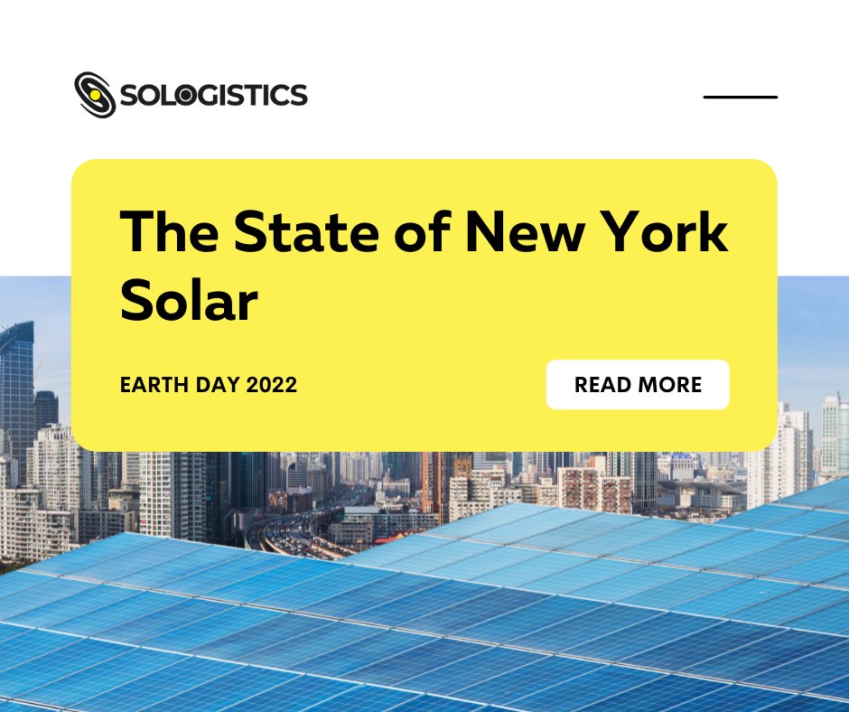 Sologistics_US's tweet photo. To celebrate Earth Day, we’re looking at how New York is using Solar Energy.
https://t.co/cJA5UIvMvs

#earthday #earthday2022 #solar #newyork #renewableenergy #solarcompany #solarenergy https://t.co/HFouP4tB25