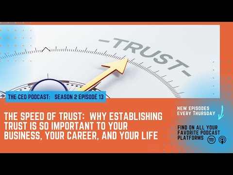 podcast_ceo's tweet image. In episode 2.13 of The CEO Podcast, #TheSpeedofTrust, Scott and Vince will talk in-depth about the importance of #Trust, more specifically, #developingtrust.

Tune in to learn how establishing Trust can lead to growth!

m.youtube.com/watch?v=tTmhs9…