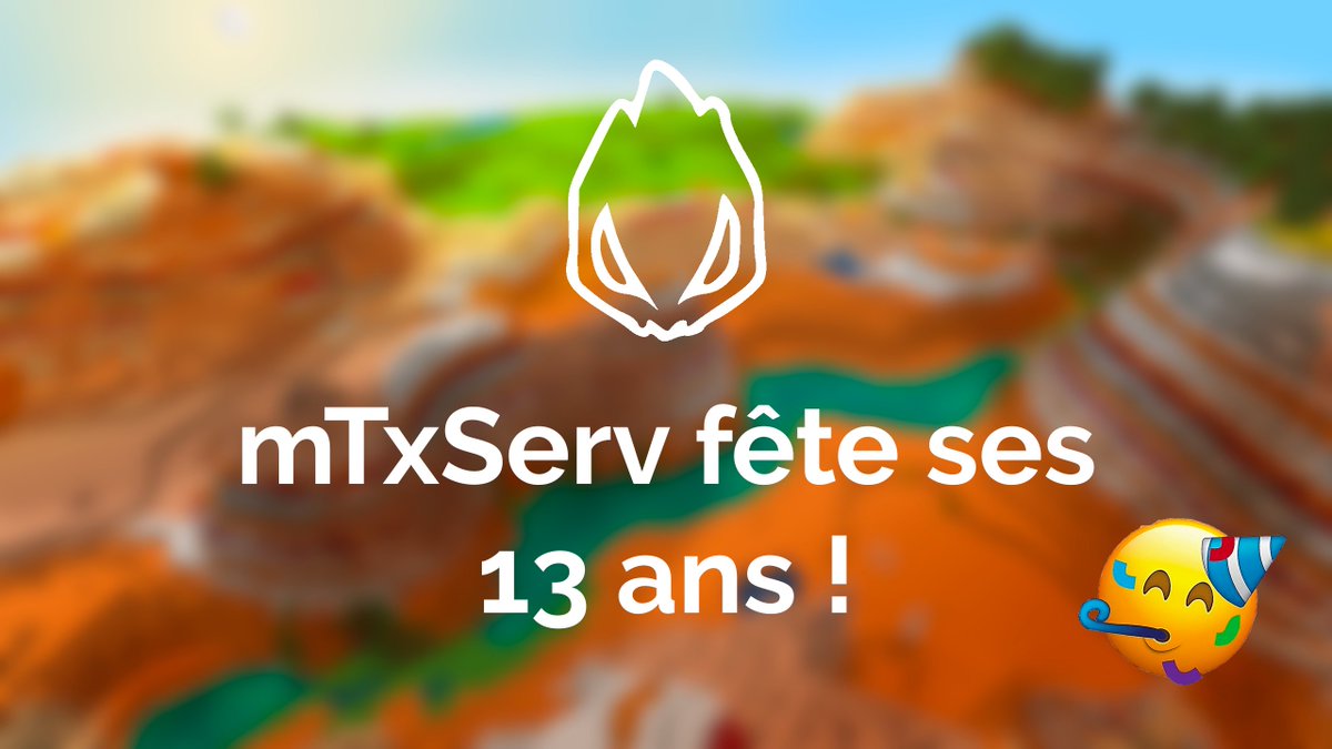 mTxServ's tweet image. ✨Nous fêtons nos 13 ans, merci !✨

À cette occasion, #Giveaway dans lequel 13 serveurs #Minecraft 3GB sont à remporter 🥳

Pour participer
👉 Suivre @mTxServ 
👉 Like, RT et dites-nous ce que vous en ferez ! 

Fin le Dimanche 24 avril à 21h

Nos offres : shorturl.at/afkzA