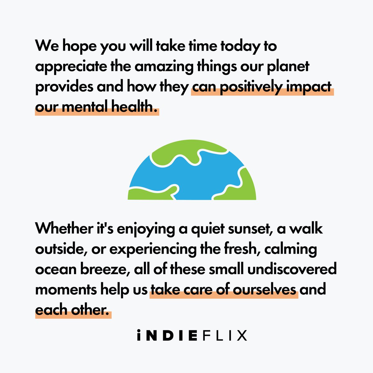 🌍🌳🌞 #Earthday is a great day to appreciate all the amazing things our planet provides us! So let's take care of our planet today and every day! #TakeCareOfOurPlanet