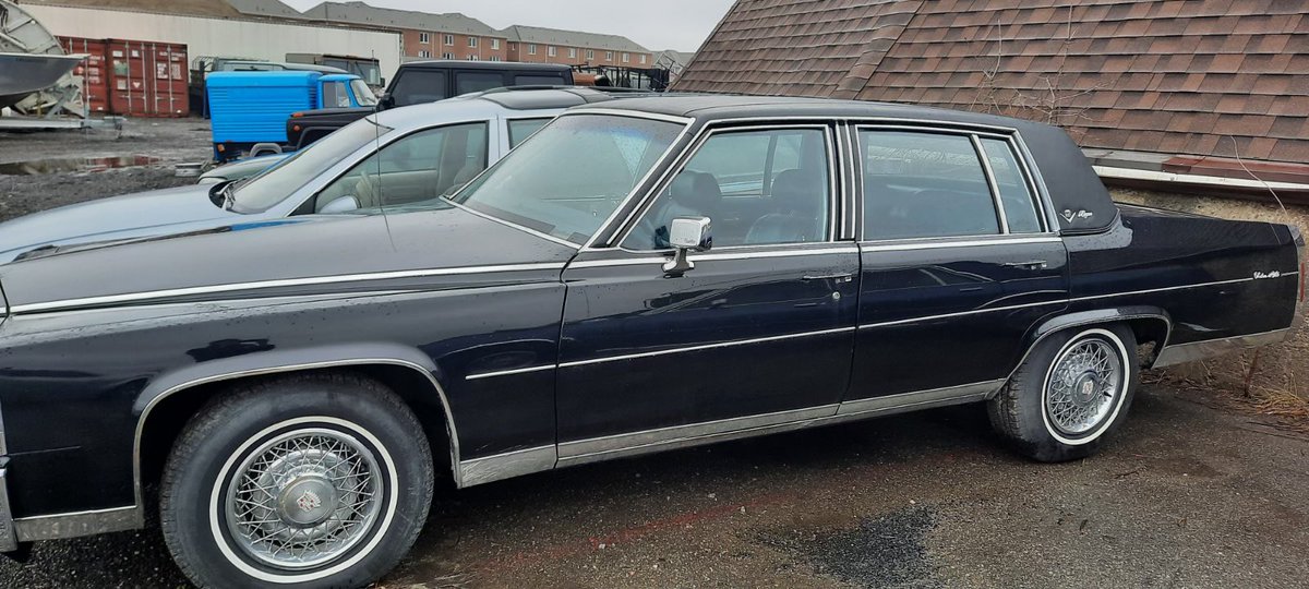 Stolen: Black 1979 Cadillac Fleetwood with fake Gotham City plates. 

Vehicle was parked in downtown Hamilton and was a prop for a movie production. 

If seen call contact police at 905-546-4925.