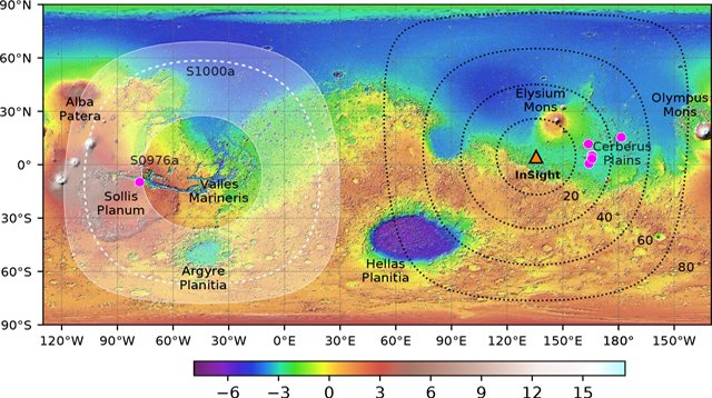 New in TSR: <a href="/NASAInSight/">NASA InSight</a> recorded large #marsquakes from planet's far side bit.ly/3rLJYgO