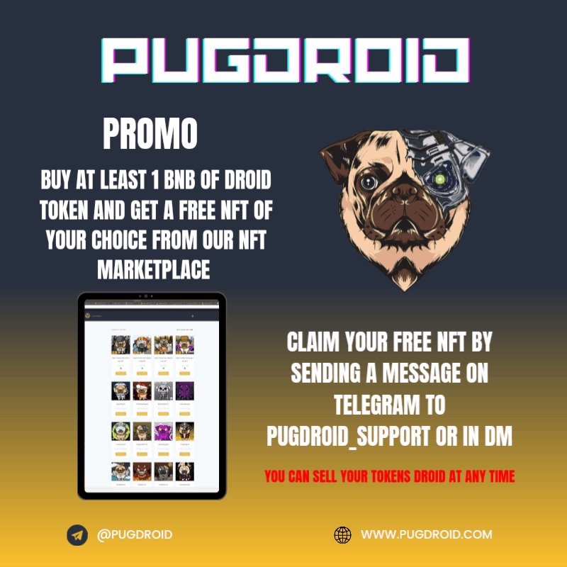 PugDroid Official tweet media