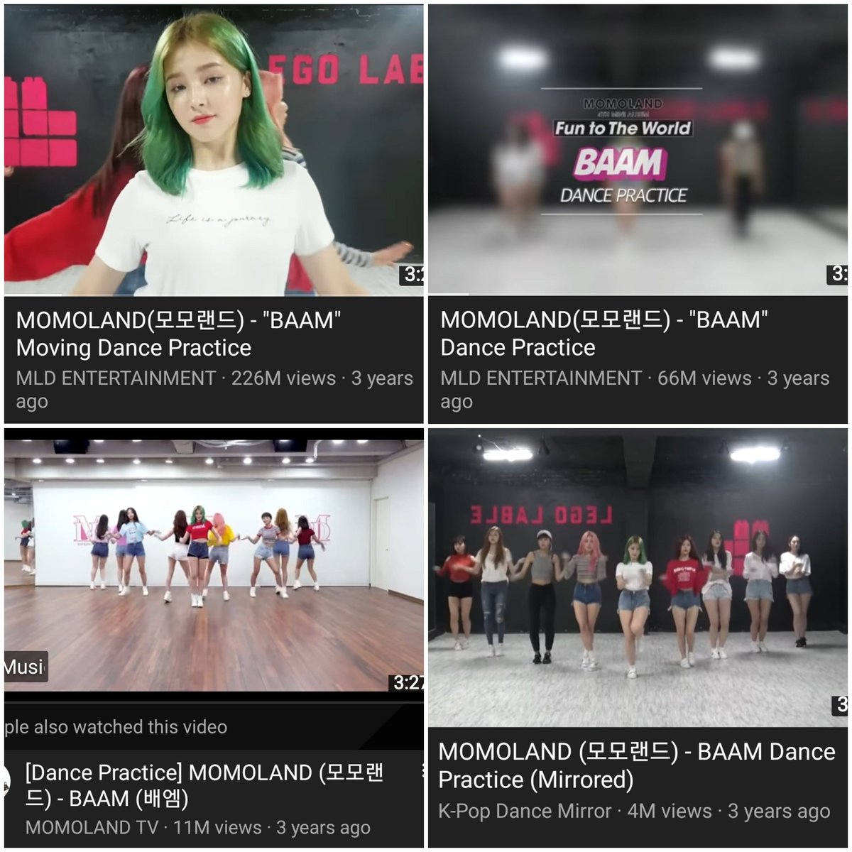 mmld_merries06's tweet photo. 308 Million Views and 1.4 Million likes in total!!! 💅💅💅
#MOMOLAND #BAAM https://t.co/JasB8Yvp6X