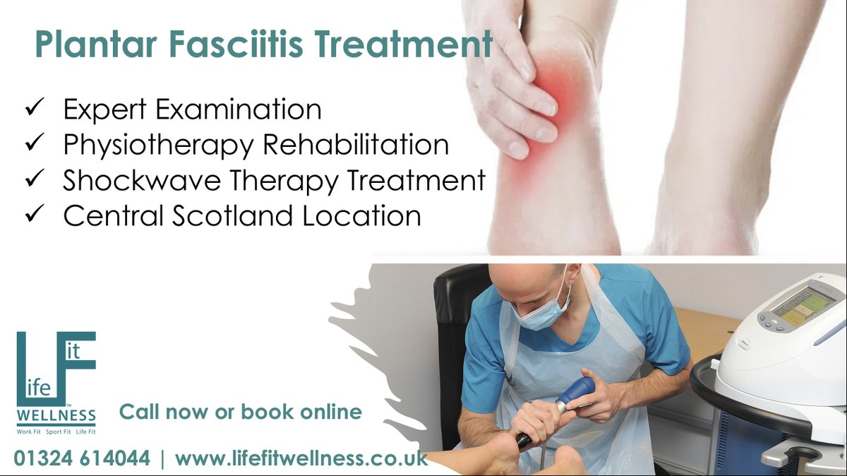 LifeFitWellness's tweet photo. Plantar Fasciitis treatment options at Life Fit Wellness 🦶⚡
https://t.co/cQWx5ov5Qu
#IamLifeFit #PlantarFasciitis #PlantarFascia #HeelPain #FootPain #IntegratedHealthcare #Physio #Physiotherapy #PhysioFalkirk #Rehab #RehabPhysio #Rehabilitation #Shockwave #ShockwaveTherapy https://t.co/JxHnGSeZ4K