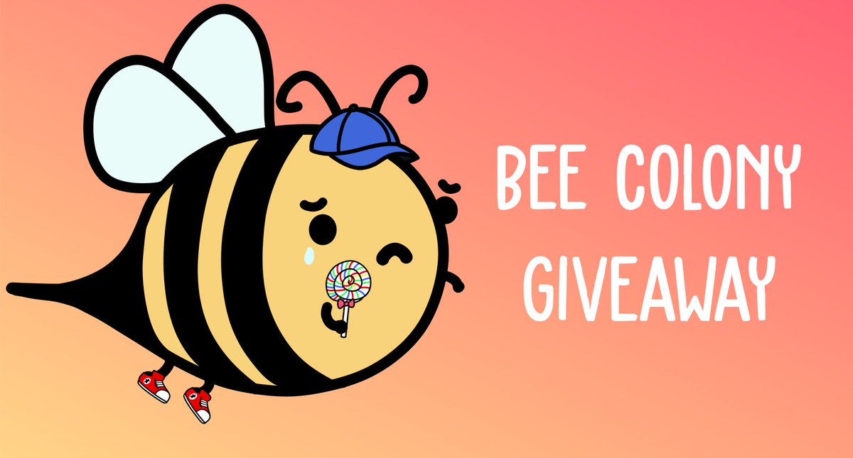 🎉SOL Giveaway🎉

We are giving away 1 SOL (~$100) to our twitter bees 🐝 

 To enter:
1️⃣Follow <a href="/beecolonynft/">Bee Colony (presale LIVE)</a>
2️⃣Like❤️ &amp; RT♻️
3️⃣Join discord: discord.gg/chk8XE4Wnm

🕚Winner announced in 5 days!

#SolanaNFTs  #solana  #SolanaAirdrops #SOL #Solgiveaways #NFTCommmunity