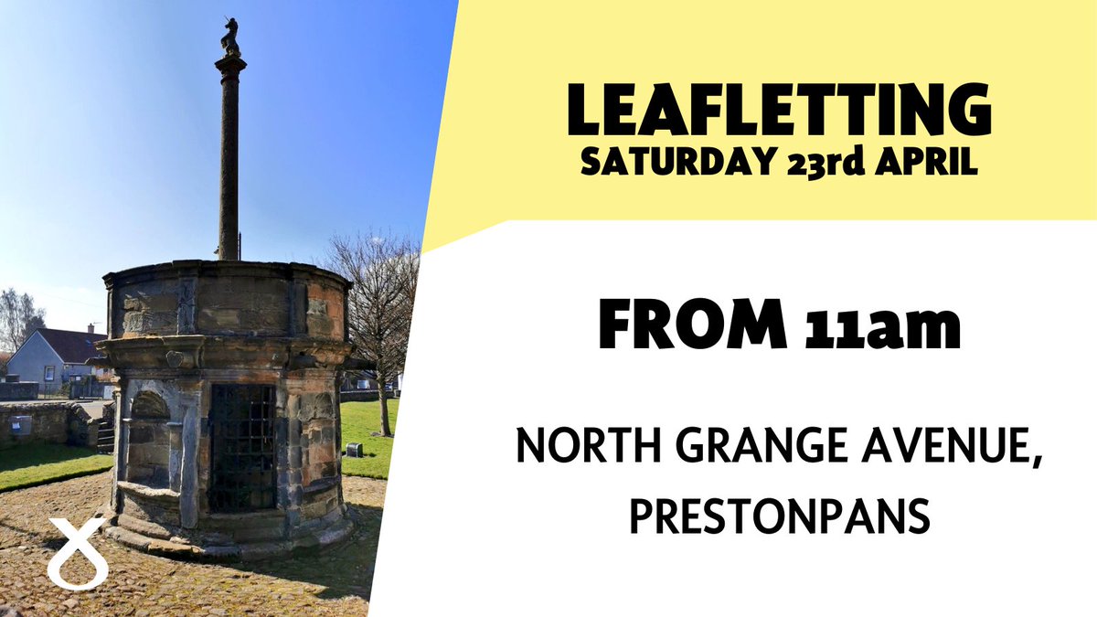EastLothianSNP's tweet photo. Join us tomorrow for some campaigning! We'll be leafletting in Prestonpans from 11am, and will have street stalls in Musselburgh from 10-12pm and Dunbar from 10-12:30pm. Come along and meet our candidates - they'll be happy to answer any questions! #ActiveSNP #VoteSNP #Council22 https://t.co/K4NYJ9sXSy