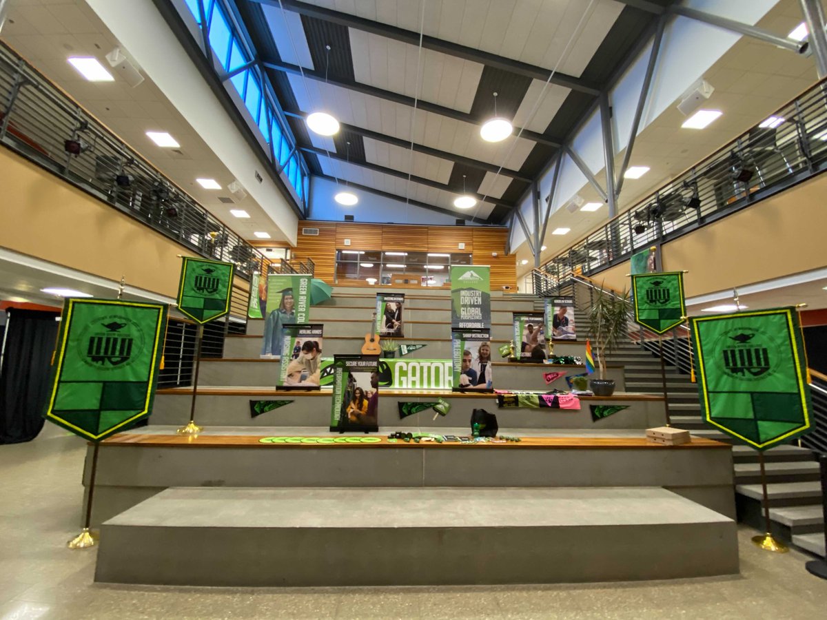 Green River College tweet media