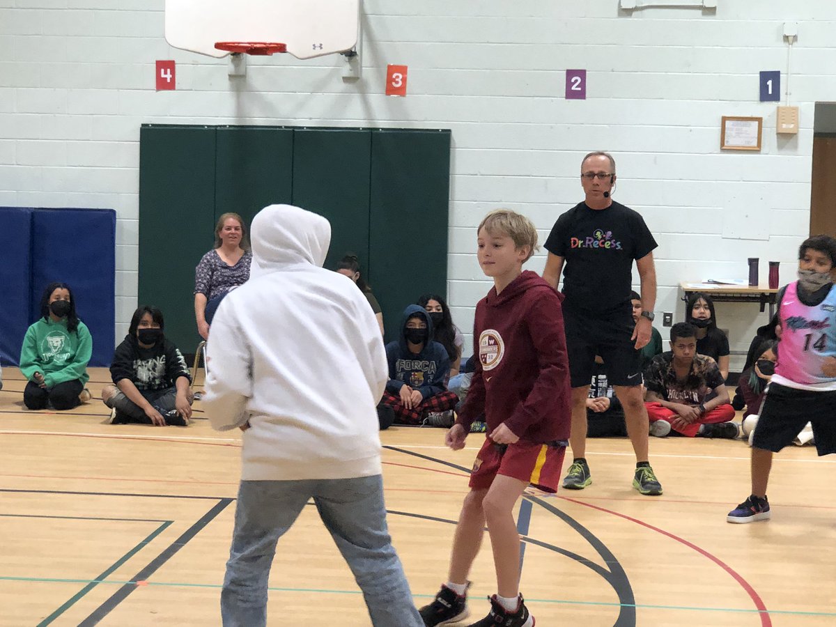 Another first…. Assembly with Dr. recess!  <a href="/WoodburnES_4th/">Woodburn 4th Grade</a> <a href="/WoodburnES/">Woodburn Elementary School</a>