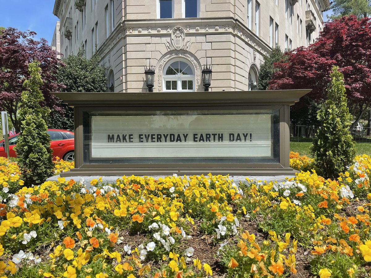 Church sign winning #EarthDay